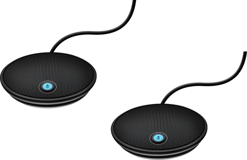Logitech GROUP Expansion Microphones Only Mikrofonsæt Kablet Sort