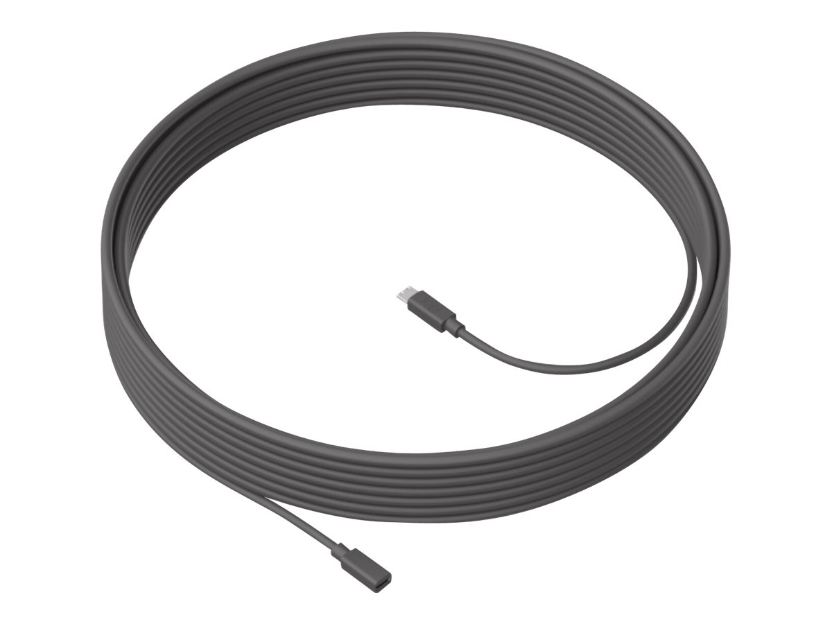 Kabel Logitech MeetUp - Mikrofonverlängerungskabel grey 10m (950-000005)