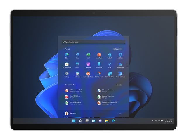 MS Pro 10 5G 13i U7 16/256 W11P SC Plt