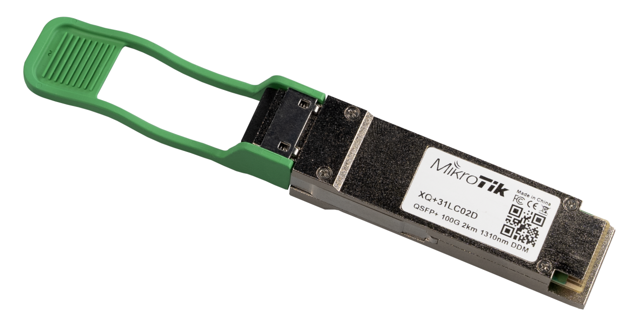 Mikrotik Zubehör QSFP28 module 100G SM 2km 1310nm XQ31LC02D