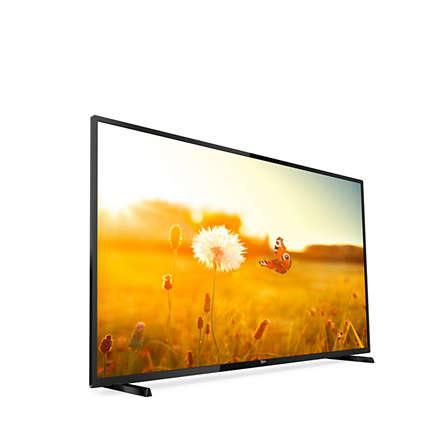 Philips 32HFL3014/12, 32", 1366x768, D-LED, DVB-T/T2/C, HDMI, VGA, CI+, USB 2.0, 732x455x166 mm