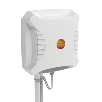 Poynting Antennen 5GLTE MastWand AXPOL0002V303 weiß SMA M 11dbi FlatMIMO SMA M 10m Kabel