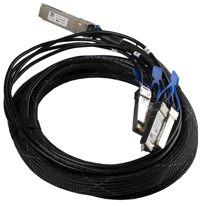 MikroTik QSFP28 to 4x SFP28, 40G / 100G, 3 m