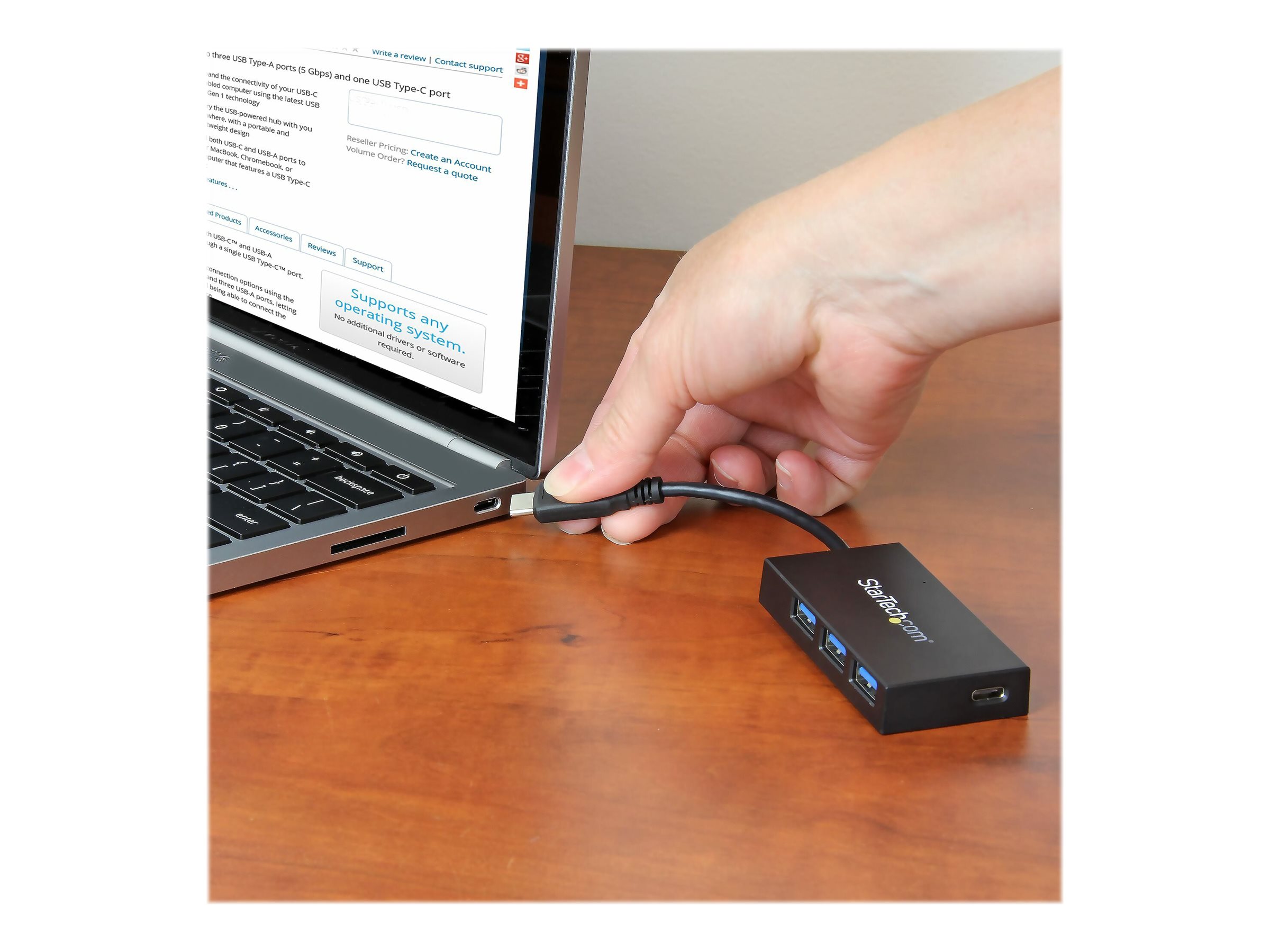 4PORT USB TYPE C HUB USB 3.1