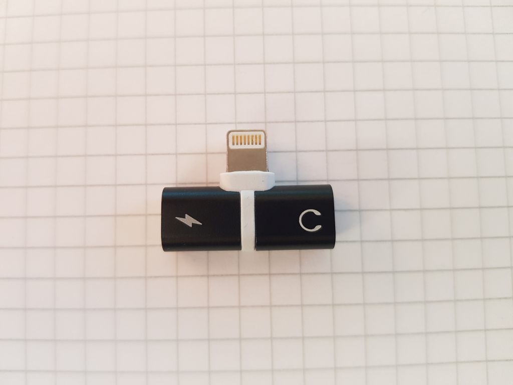 Synergy 21 iPhone adapter for charging headphone jack