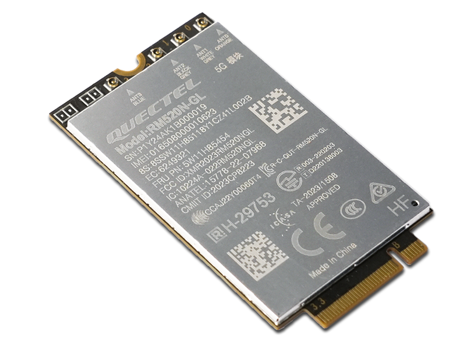 Quectel RM520N-GL 5G M.2 WWAN Module