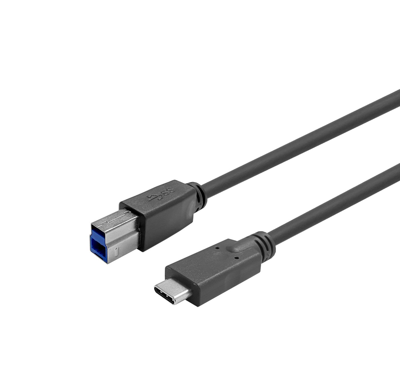 USB-C male - B male Cable 5m