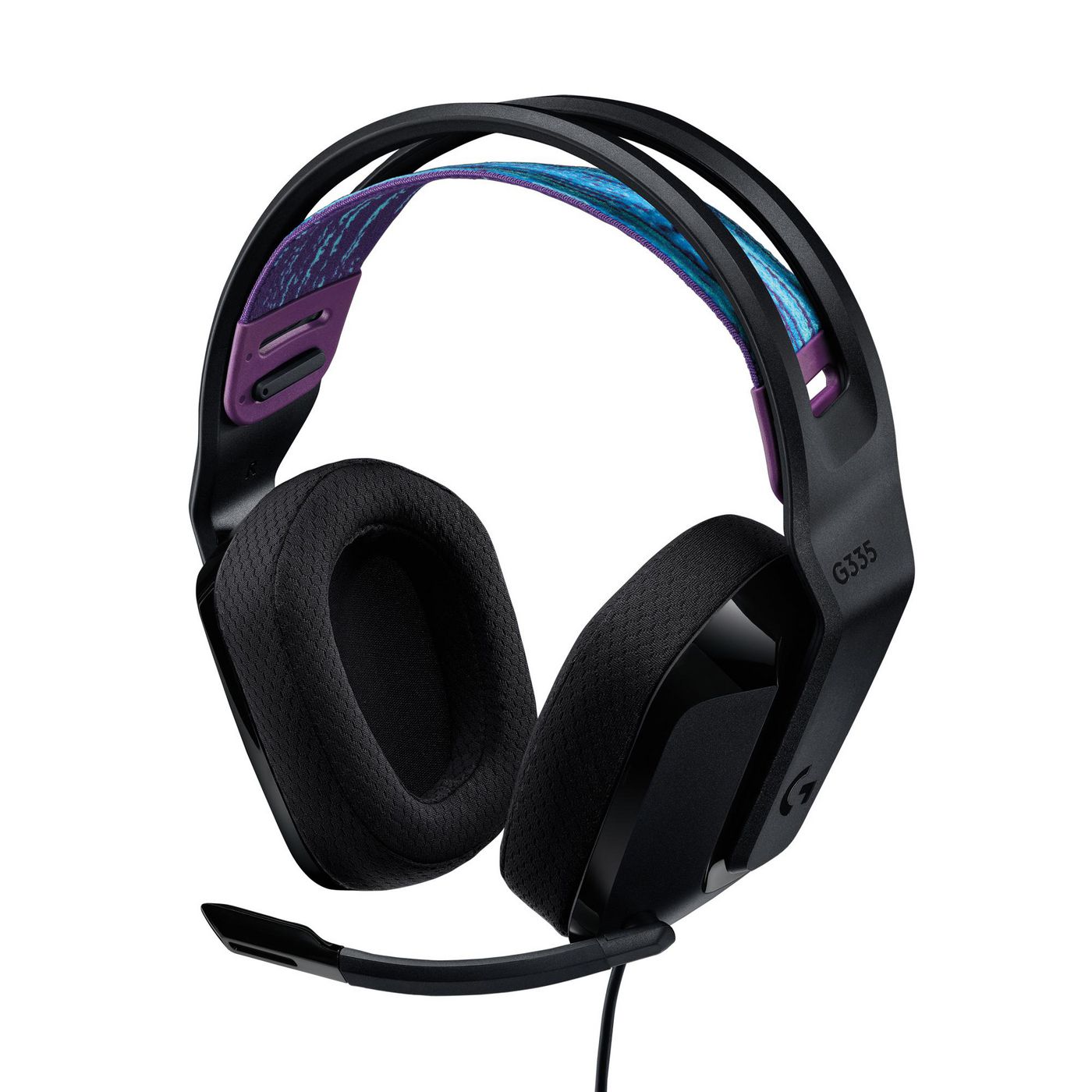Logitech G G335 Wired Gaming Headset Kablet Høretelefoner Sort