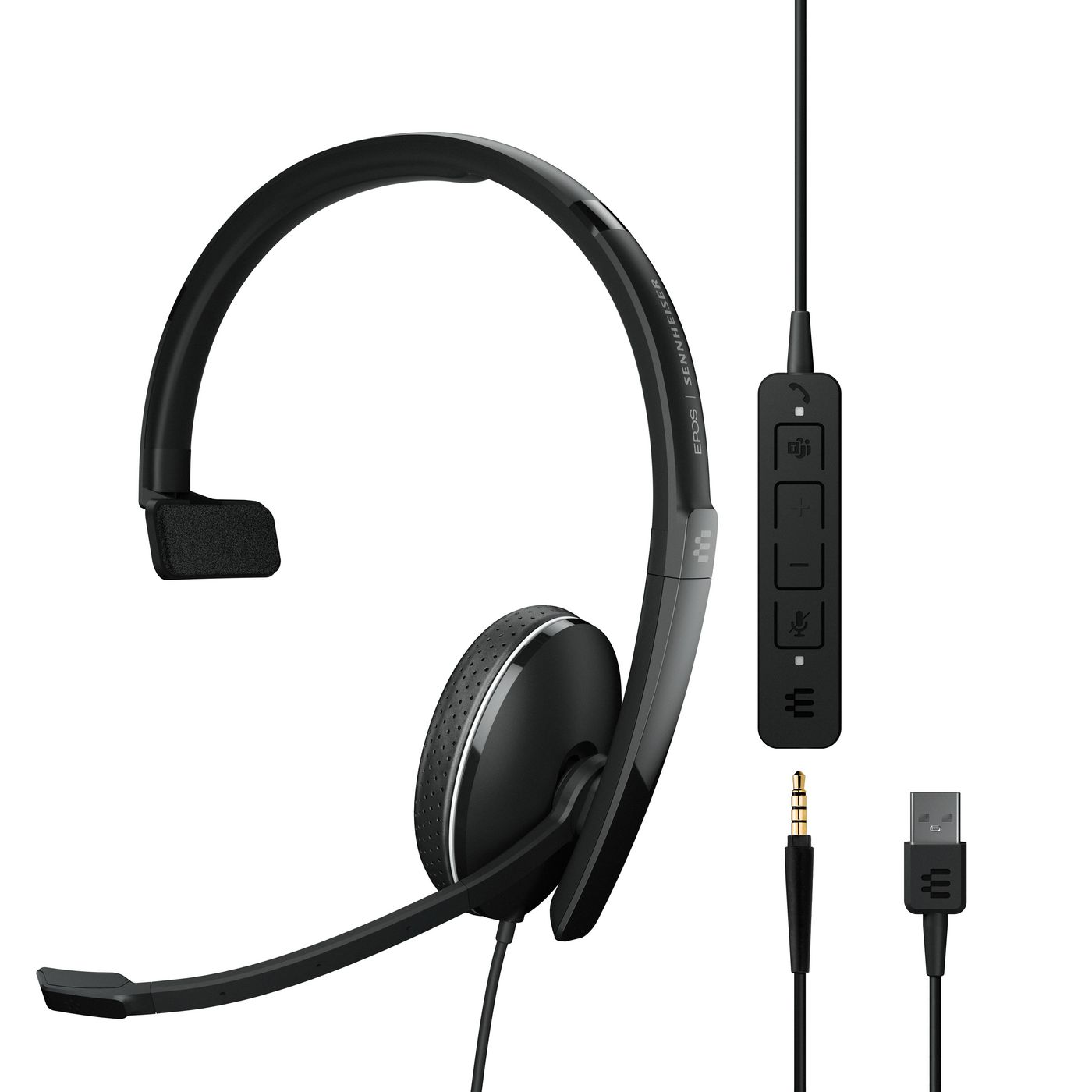EPOS ADAPT 135T USB II Kablet Høretelefoner Sort