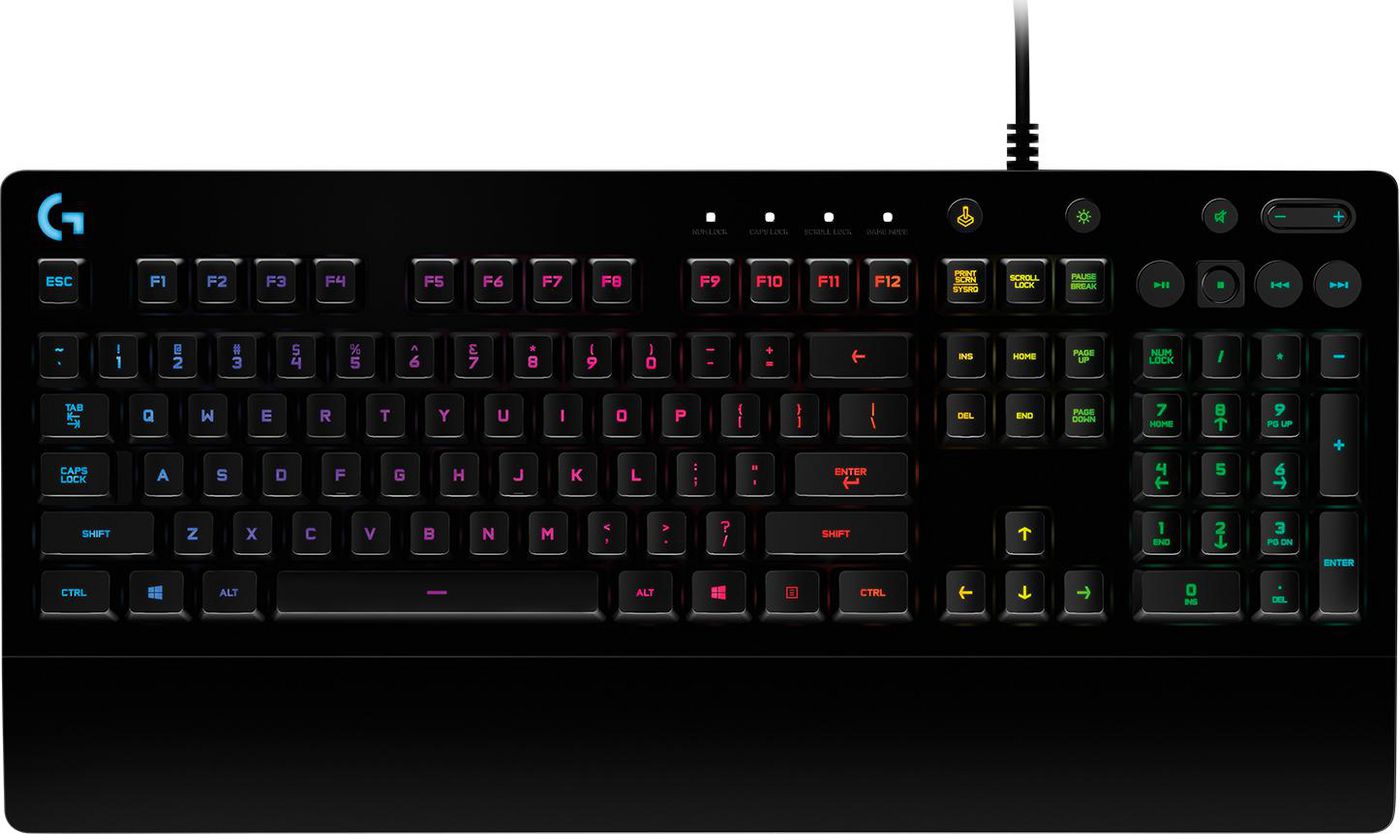 Logitech G Prodigy G213 Tastatur Membran LIGHTSYNC Kablet