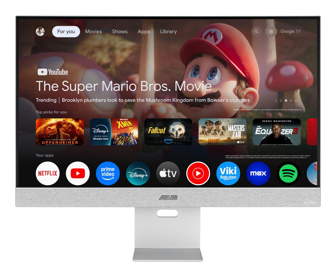 ASUS ZenScreen MS32UC computer monitor 80 cm (31.5") 3840 x 2160 pixels 4K Ultra HD LED Grey, White