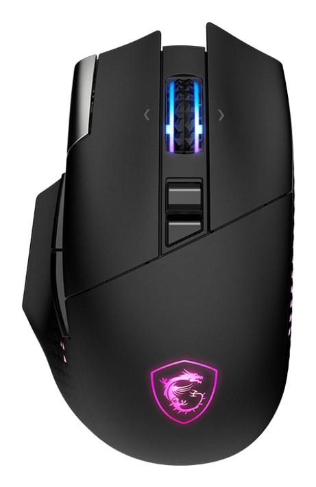 MSI VERSA PRO Optisk Trådløs Kablet Sort