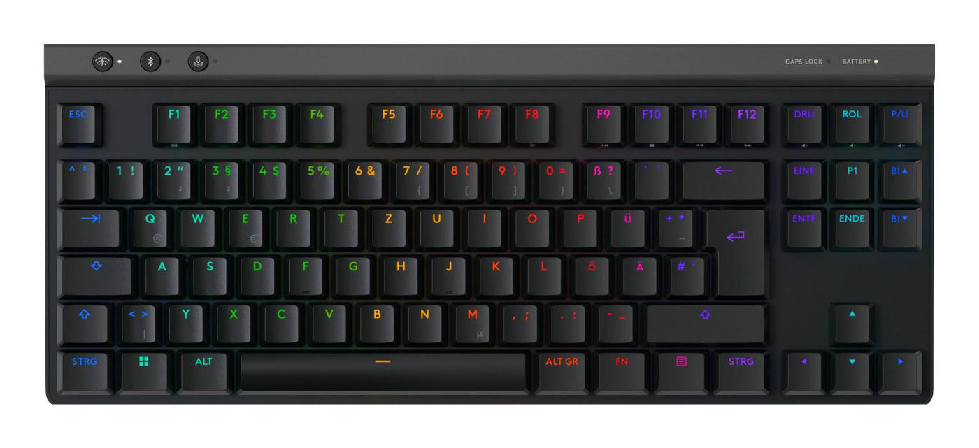 Logitech G G515 Tastatur Mekanisk LIGHTSYNC Trådløs Kablet Tjekkisk