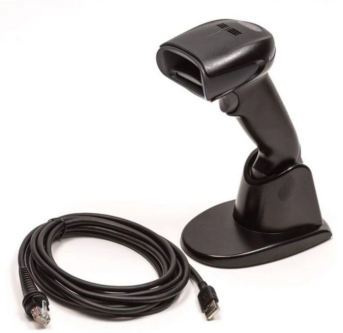 Honeywell Xenon Extreme Performance (XP) 1950g, 100.000 lux, Up to 400 cm/s, 1D, PDF, 2D, Postal Digimarc, DOT Code, OCR, 2.5W, Black, USB-A, 3m