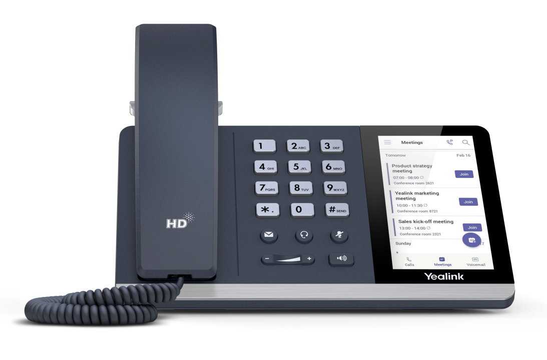 Yealink MP54 E2 VoIP-telefon LCD-skærm